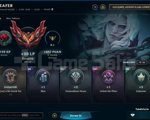 CHALLENGER TAKIMDAN GÜVENİLİR BOOST