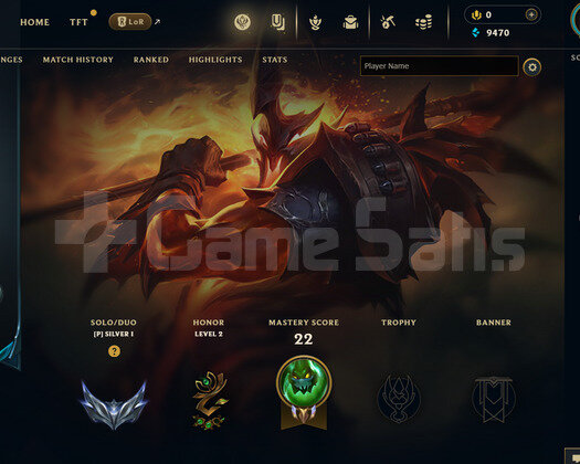 EUW Silver 1 | 4 Kostüm - 26 Hero | LoL Hesap