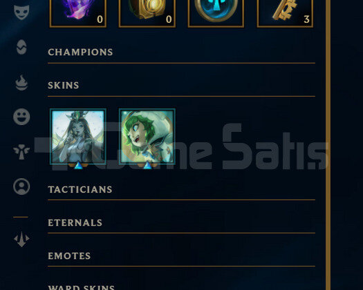 EUW Geçen Sezon Plat | 3 Kostüm - 13K Mö | LoL