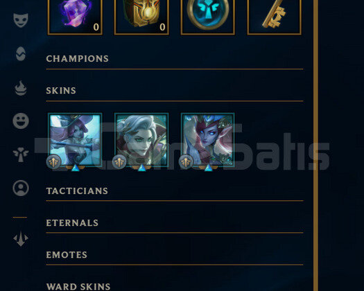 EUW Geçen Sezon Plat | 3 Kostüm - 23K Mö | LoL