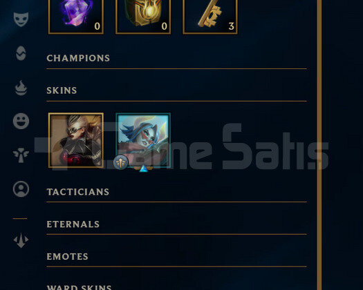 EUW Geçen Sezon Plat | 4 Kostüm - 17K Mö | LoL