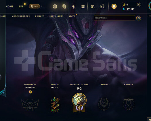 EUW Geçen Sezon Plat | 4 Kostüm - 17K Mö | LoL