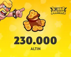 Squad Busters 230.000 Altın