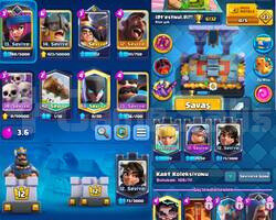 CR 37 LVL 14 LVL KARTLAR -CoC 13TH-BrStars 57 LVL
