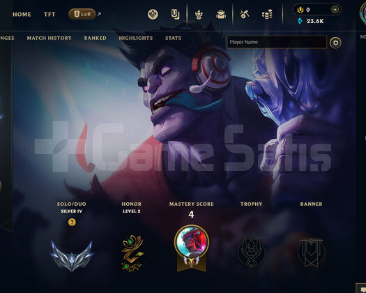 TR Silver 4 | 1 Kostüm - 27 Hero | LoL Hesap