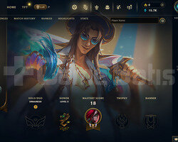TR Unranked | 2 Kostüm - 15K Mö | LoL Hesap