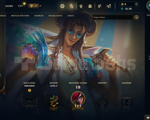 TR Unranked | 2 Kostüm - 15K Mö | LoL Hesap
