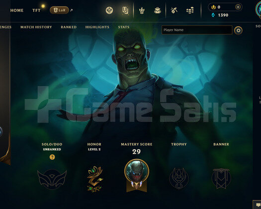 TR Unranked | 3 Kostüm - 29 Hero | LoL Hesap