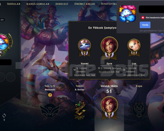 2020 KURULUM UNRANKED HANDMADE LOL HESABI