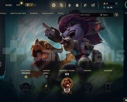 EUW Geçen Sezon Plat | 1 Kostüm - 16K Mö | LoL