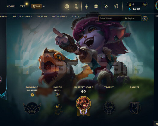 EUW Geçen Sezon Plat | 1 Kostüm - 16K Mö | LoL