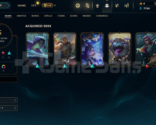EUW Silver 3 | 5 Kostüm - 26 Hero | LoL Hesap