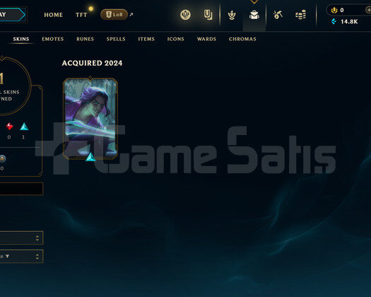 EUW Unranked | 1 Kostüm - 14K Mö | LoL Hesap