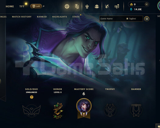 EUW Unranked | 1 Kostüm - 14K Mö | LoL Hesap
