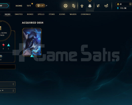 EUW Unranked | 1 Kostüm - 11K Mö | LoL Hesap
