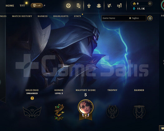 EUW Unranked | 1 Kostüm - 11K Mö | LoL Hesap