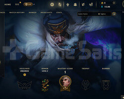 EUW Unranked | 1 Kostüm - 12K Mö | LoL Hesap