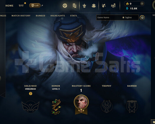EUW Unranked | 1 Kostüm - 12K Mö | LoL Hesap
