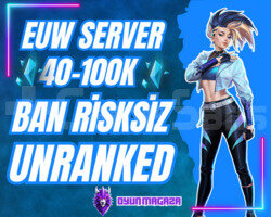 EUW BAN YEMEZ UNRANKED HESAP | 40K MÖ + GARANTİ