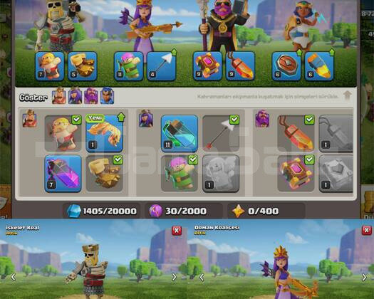 6 İnşaatçılı BB14 | 6 Skinli | Mail Değişimi Var