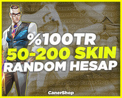 +4000 SATIŞ / TR SUNUCU 50-200 SKİN VİP RANDOM