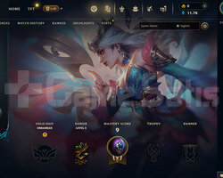 EUW Geçen Sezon Plat | 2 Kostüm - 11K Mö | LoL