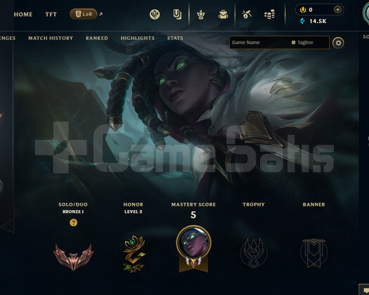 EUW Bronz 1 | 20 Hero - 14K Mö | LoL Hesap