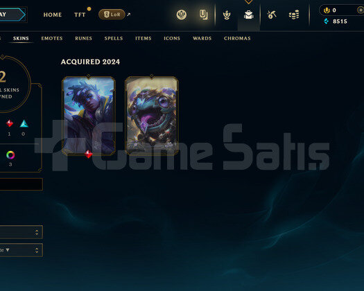 EUW Unranked | 2 Kostüm - 35 Hero | LoL Hesap