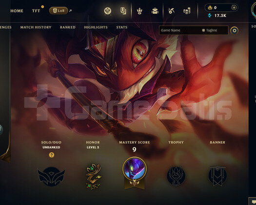 EUW Unranked | 3 Kostüm - 17K Mö | LoL Hesap