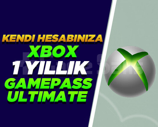 KENDİ HESABINIZA | 1 Yıllık Xbox Gamepass Ultimate