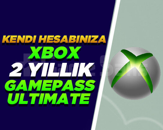 KENDİ HESABINIZA | 2 Yıllık Xbox Gamepass Ultimate