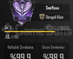 7.8 SEVİYE KLAN 5 DAKİKADA TESLİMAT