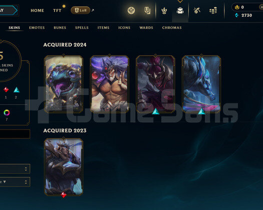 EUW Geçen Sezon Plat | 5 Kostüm - 38K Mö | LoL