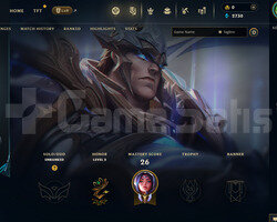 EUW Geçen Sezon Plat | 5 Kostüm - 38K Mö | LoL