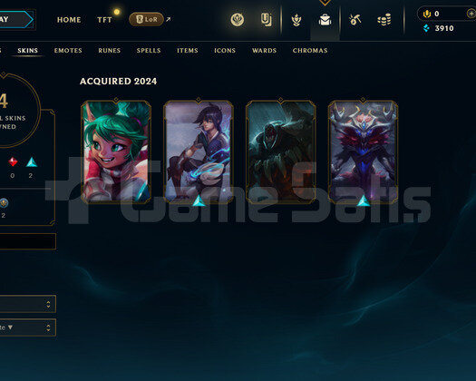 EUW Geçen Sezon Plat | 4 Kostüm - 31 Hero | LoL