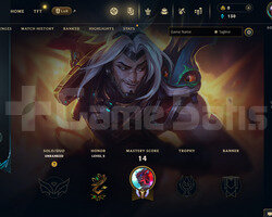 EUW Geçen Sezon Plat | 4 Kostüm - 26 Hero | LoL