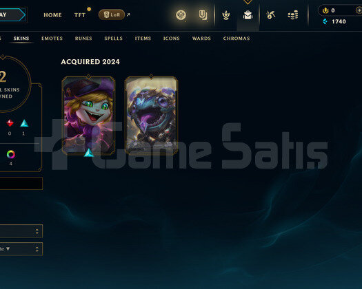 EUW Geçen Sezon Plat | 2 Kostüm - 29 Hero | LoL