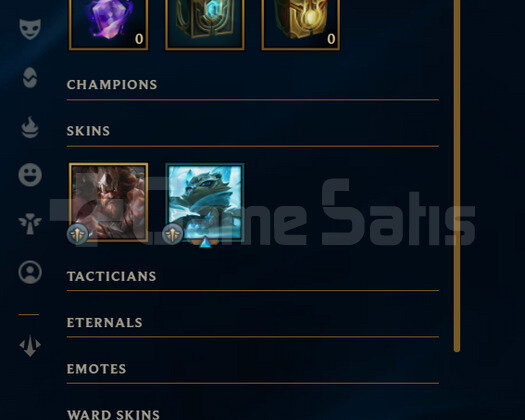 EUW Geçen Sezon Zümrüt | 3 Kostüm - 14K Mö |LoL