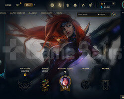 EUW Geçen Sezon Plat | 2 Kostüm - 33K Mö | LoL