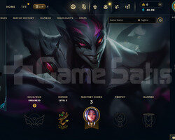 EUW Geçen Sezon Plat | 1 Kostüm - 40K Mö | LoL
