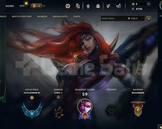 EUW Plat 3 | 11 Kostüm - 45 Hero | LoL Hesap