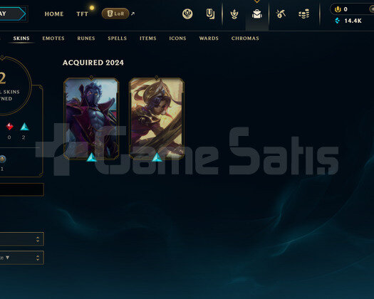 TR Gold 3 | 2 Kostüm - 14K Mö | LoL Hesap