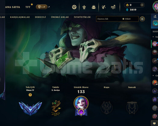 TR DİA4 9 KOSTÜM 76 LVL 50 KARAKTER HANDMADE HESAP
