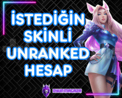 SKİN SEÇMELİ UNRANKED HESAP 40K+ M.Ö | TR & EUW