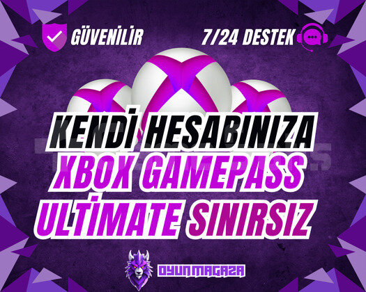 KENDİ HESABINIZA | XBOX GAMEPASS SINIRSIZ! HIZLI