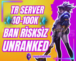 TR BAN YEMEZ UNRANKED HESAP | 40K MÖ + GARANTİ