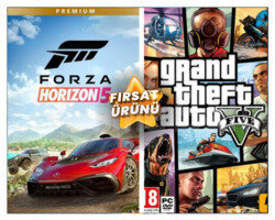 GTA V + FORZA HORİZON 5 + GARANTİ