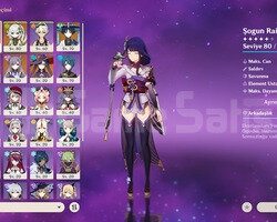 AR 46 7x5 Raiden+arlecchino+nahida+avare+yoimiya