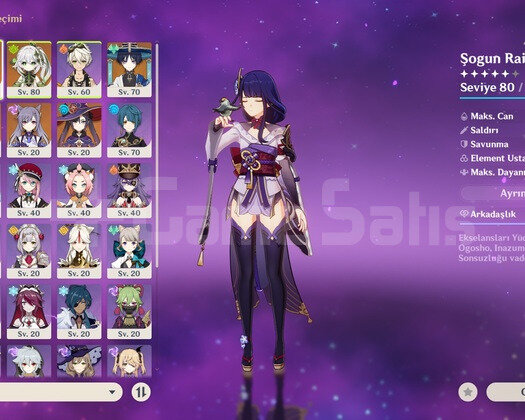 AR 46 7x5 Raiden+arlecchino+nahida+avare+yoimiya