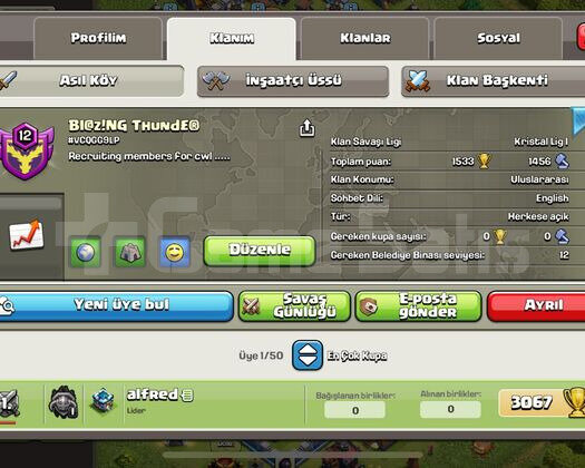 12 Clash Of Clans Klanı